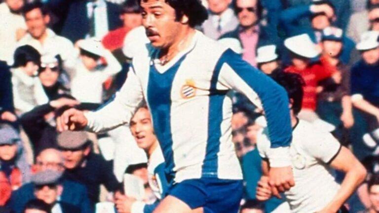 Carlos Caszely jugó en el Espanyol tres campañas a mediados de los años 70