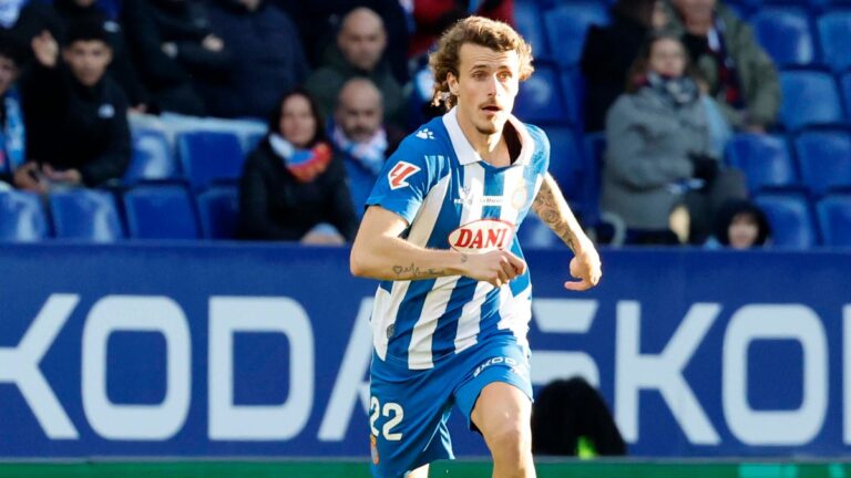 Carlos Romero jugó en el Espanyol - Valencia CF