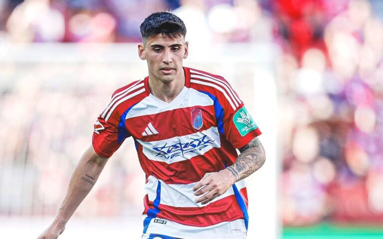 Rubén Sánchez fue titular en el Granada CF 2-1 CD Castellón