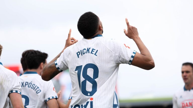 Charles Pickel se estrena como goleador del Espanyol ante el RCD Mallorca en Son Moix