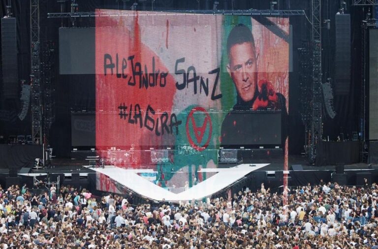 Alejandro Sanz llenó en 2019 el RCDE Stadium