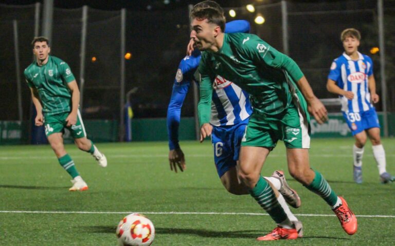 EL Espanyol B cerró el 2024 en Cornellà