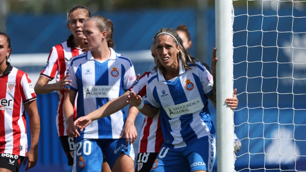 Cristina Baudet tuvo minutos en el Espanyol Femenino - Athletic Club de Bilbao
