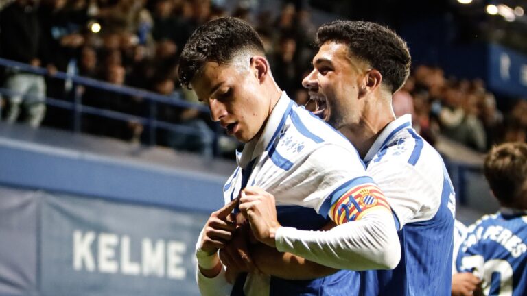 Espanyol B – Barça Atlètic: El derbi es blanquiazul (1-0) Ferran Gómez marca el gol de la victoria del Espanyol B en el derbi