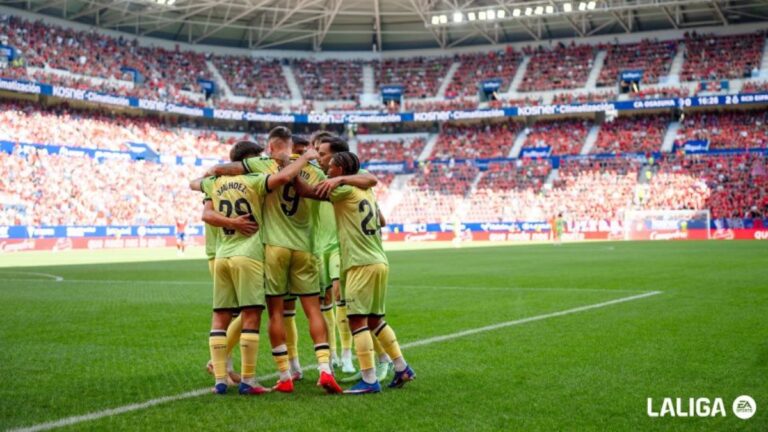 El Espanyol se va 0-2 al descanso en El Sadar ante CA Osasuna
