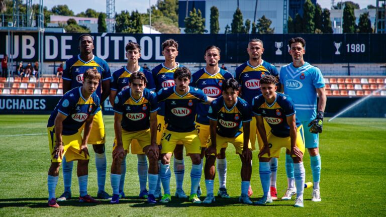 Valencia Mestalla – Espanyol B: La falta de acierto condena al filial (3-0) El Espanyol B jugó con la tercera equipación ante el Valencia Mestalla