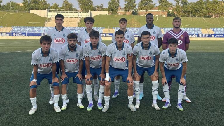 Once del Espanyol B en el quinto amistoso de la pretemporada ante el CF Badalona