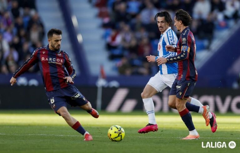 Levante UD – RCD Espanyol: Un punto para cerrar una primera vuelta para soñar (1-1) Pere Milla, titular en el Ciutat de València