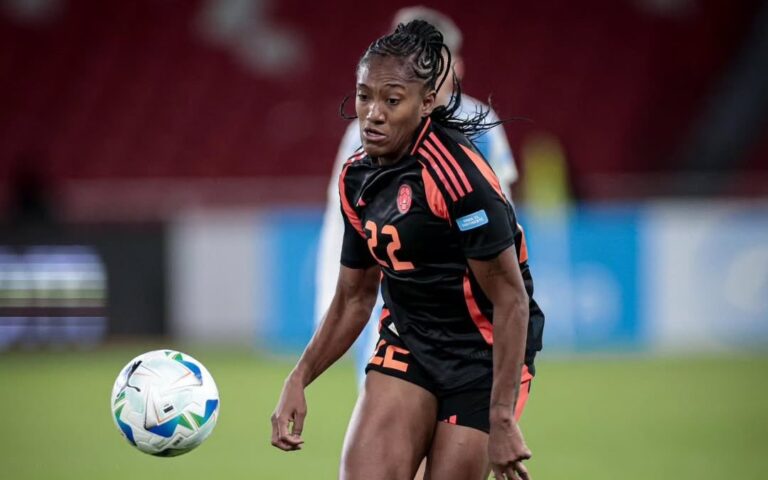 Daniela Caracas fue titular en el Argentina - Colombia de las semifinales de la CONMEBOL
