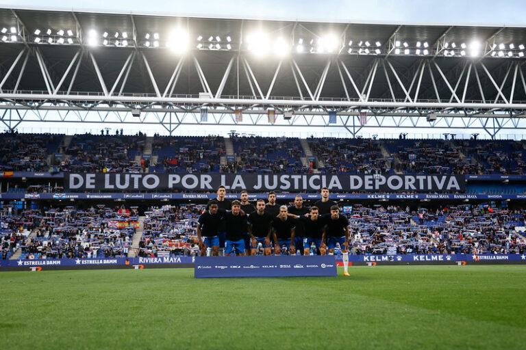 De luto por la justicia deportiva Espanyol