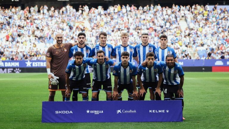 Primer once de la temporada del Espanyol ante el Levante UD en el RCDE Stadium