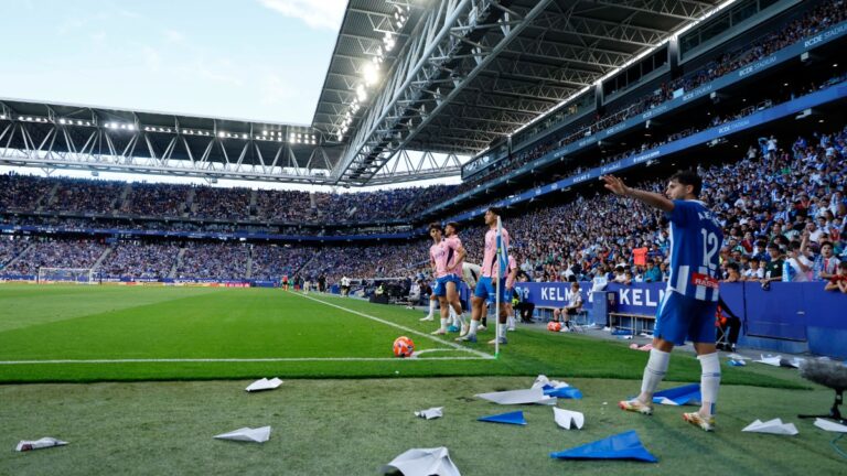 Álvaro Tejero tuvo minutos en el Espanyol - Real Betis