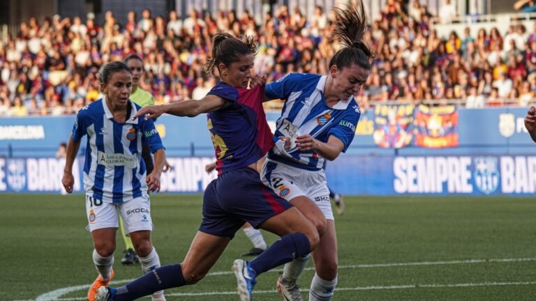 El Espanyol Femenino no pudo con el FC Barcelona Femenino en el derbi