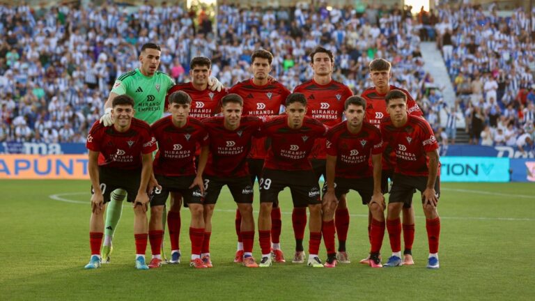 Rafa Bauza y Javi Hernández, titulares en el CD Leganés - CD Mirandés