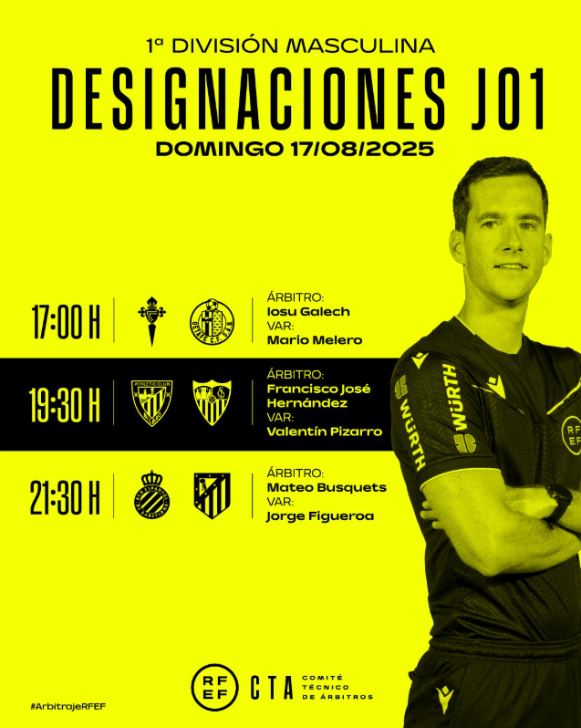 designacion arbitral