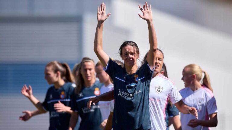 Mar Torras fue titular en el Madrid CFF - Espanyol Femenino