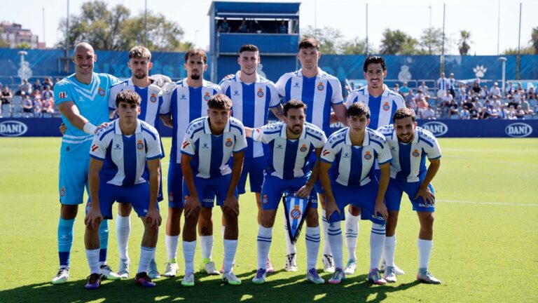 Cuatro canterano formaron parte del once titular en el Espanyol - Southampton