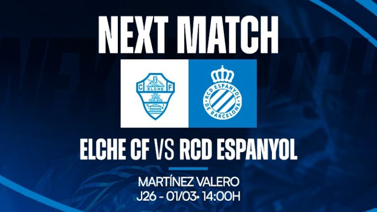 El Espanyol ya dispone de las entradas visitantes para el on tour a Elche