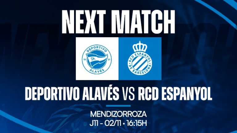 El Espanyol cuenta con 367 entradas para el partido ante el Deportivo Alavés a domicilio