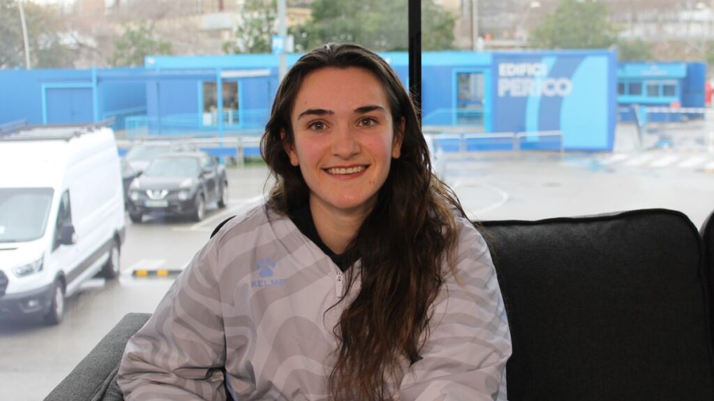 Amaia Martínez está preparada para ayudar al Espanyol Femenino ante el Real Madrid