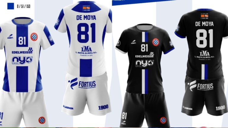 ‘El 1900’ entre los sponsors del fútbol sala de SD Espanyol SD Espanyol ya tiene las nuevas equipaciones para sus equipos de fútbol sala