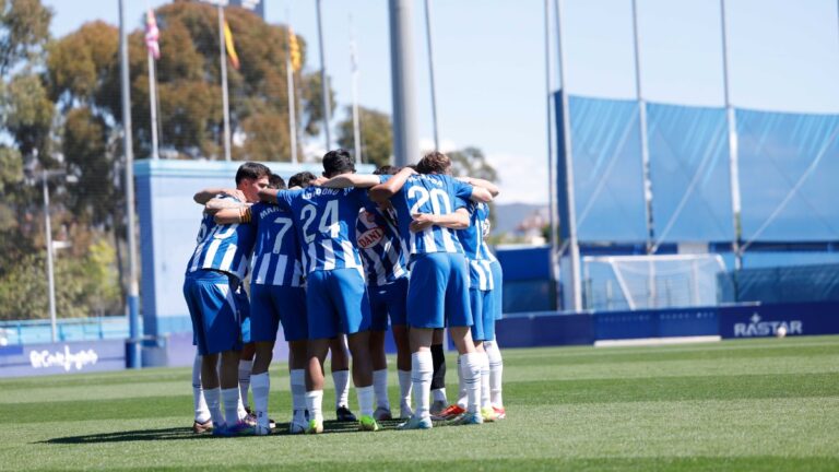 El Espanyol B empató a cero en la CE Dani Jarque ante la SD Ibiza