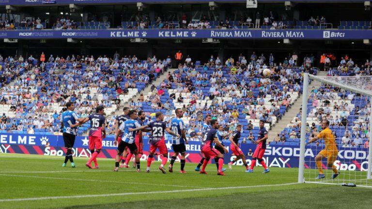 espanyol atletico madrid stage front stadium temporadas primera