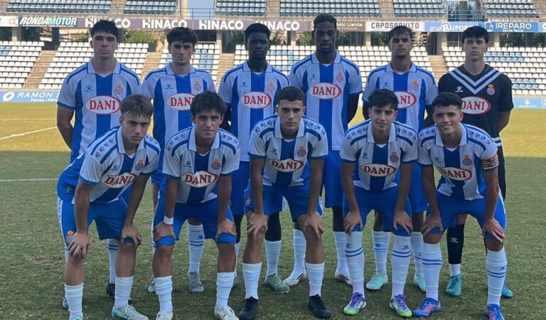 El Espanyol B salió con novedades en el once ante el Deportivo Aragón