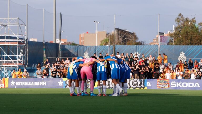 El Espanyol B tendrá más descanso de lo habitual por el aplazamiento de dos partidos