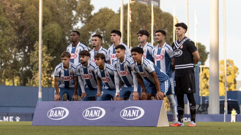 Los mejores momentos del Espanyol B – Barça Atlètic Once titular del Espanyol B en el derbi de filiales en la CE Dani Jarque