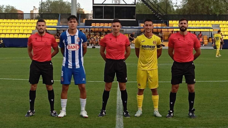 El filial acabó goleado