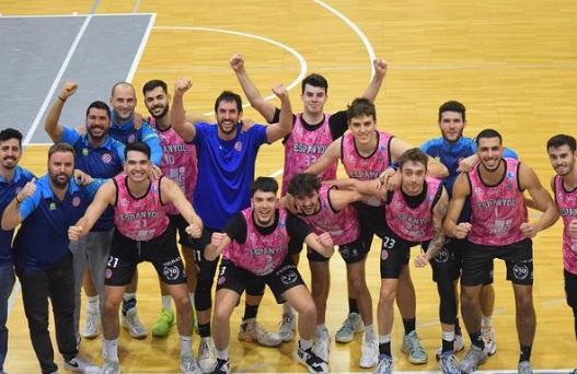 El equipo de básquet de SD Espanyol ganó a domicilio