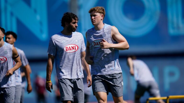 Leandro Cabrera y Clemens Riedel entrenan en la CE Dani Jarque