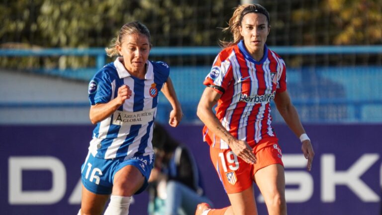 El Espanyol Femenino le plantó cara al Atlético de Madrid Femenino