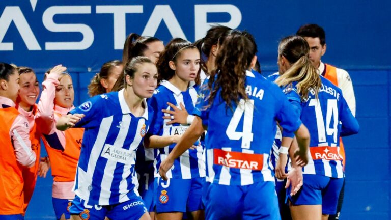 Lucía Vallejo fue protagonista en el gol del Espanyol Femenino ante el Granada CF Femenino