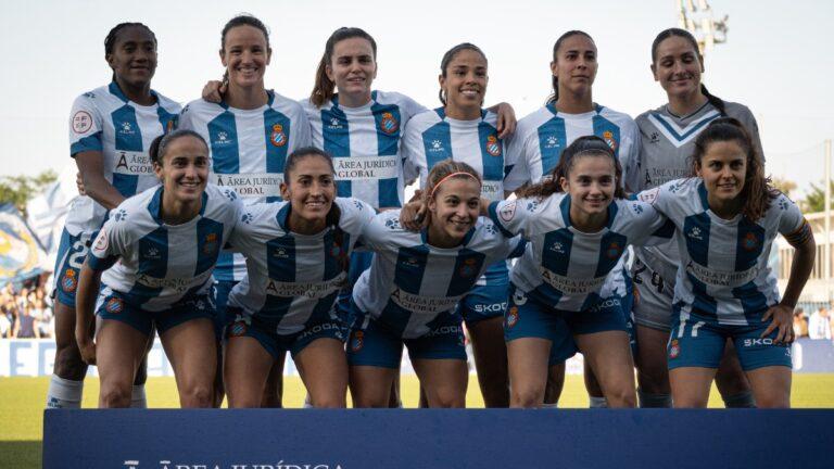 Once titular del Espanyol Femenino en un partido de liga