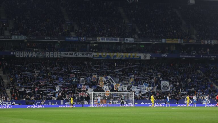 El RCDE Stadium luce con una gran entrada ante el Girona FC