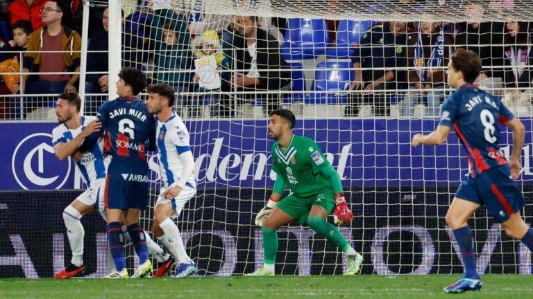 El Espanyol empató a un gol en su visita a la SD Huesca en la primera vuelta