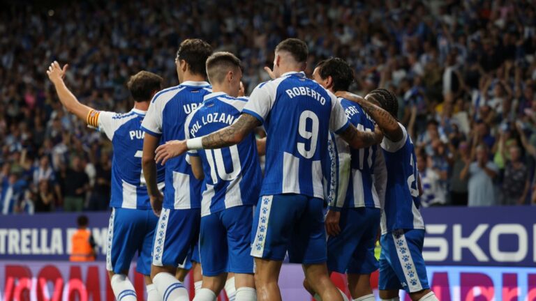 Pere Milla adelantó al Espanyol ante el Mallorca en el RCDE Stadium