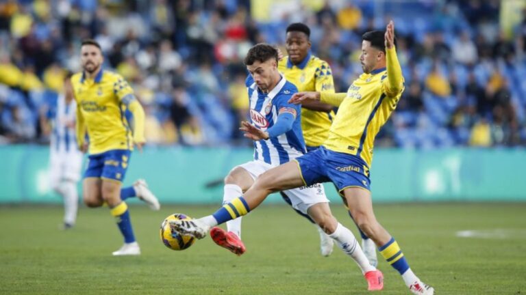 Derrota por la mínima del Espanyol ante la UD Las Palmas