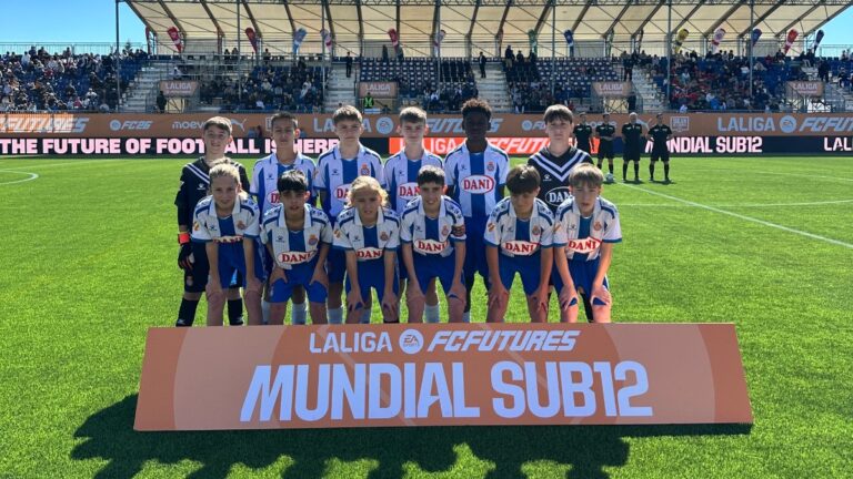 El Infantil S13 B representa al Espanyol en el Mundial sub12 de LaLiga Futures