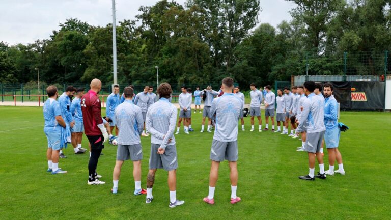 El Espanyol prepara el amistoso ante el Union Berlin en la Ciudad Deportiva del conjunto alemán