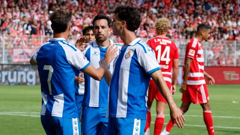 Javi Puado le dio la victoria al Espanyol en Berlin