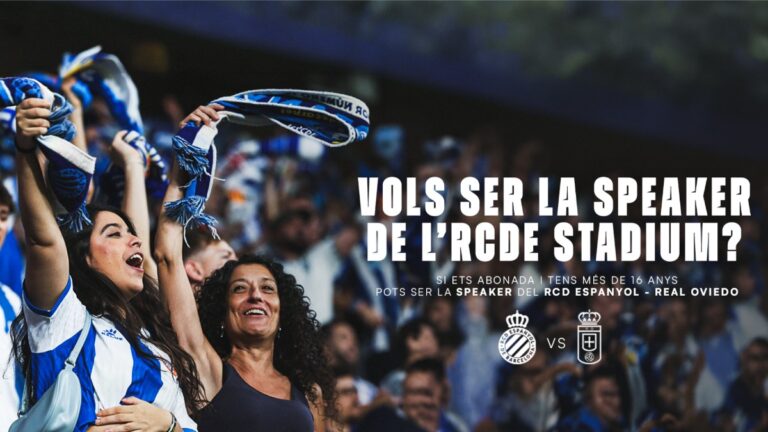 Las socias abonadas pericas serán protagonistas en el Espanyol - Real Oviedo