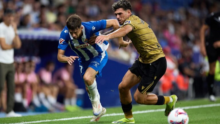 El poco acierto del Espanyol ante la Real Sociedad le condenó a la derrota