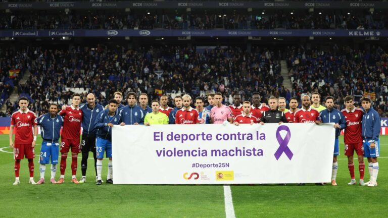 Espanyol y Sevilla FC se suman a la campaña contra la violencia machista impulsada por el CSD