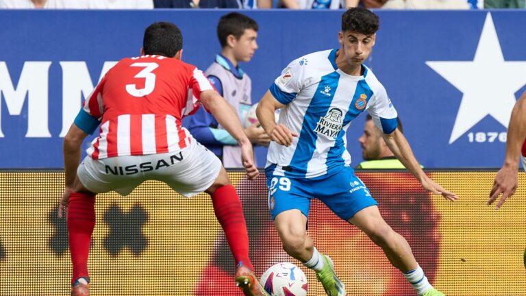 Espanyol y Sporting de Gijón empataron sin goles en el Stage Front Stadium