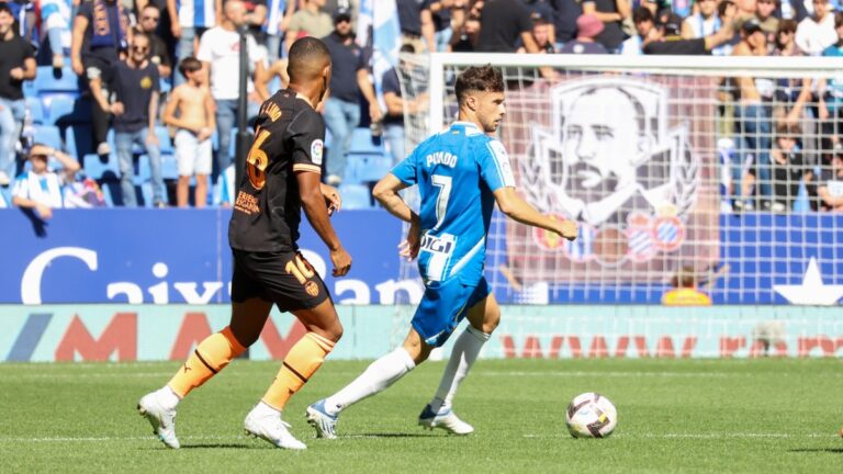 En el último Espanyol - Valencia CF en el RCDE Stadium se empató