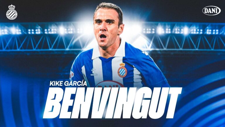 Kike Garcia se convierte en nuevo jugador del Espanyol hasta 2027