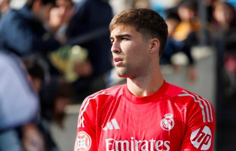 Fran González es jugador del Real Madrid Castilla